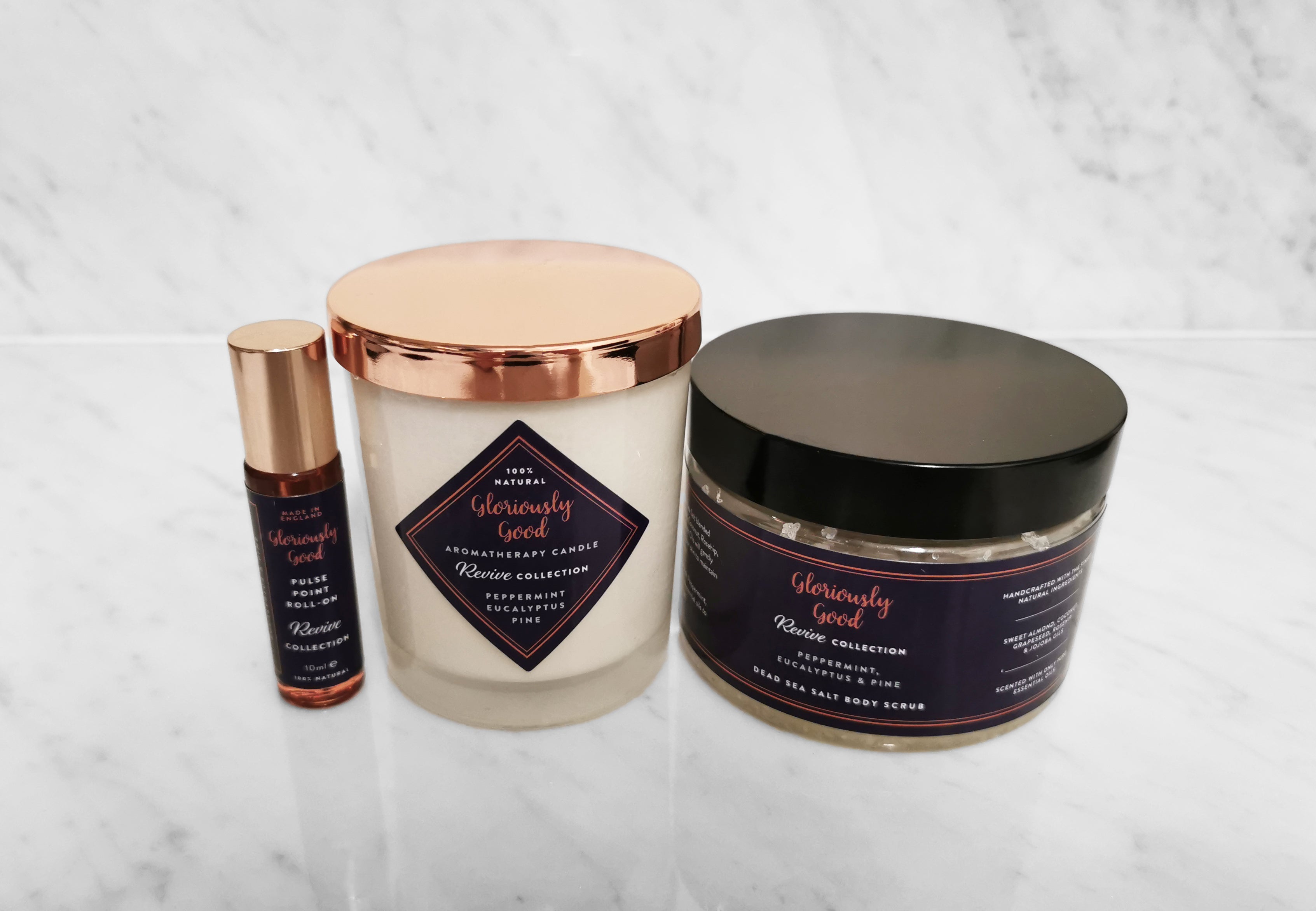 Revive Aromaterapi Gåvoset med Ekologiska Eteriska Oljor