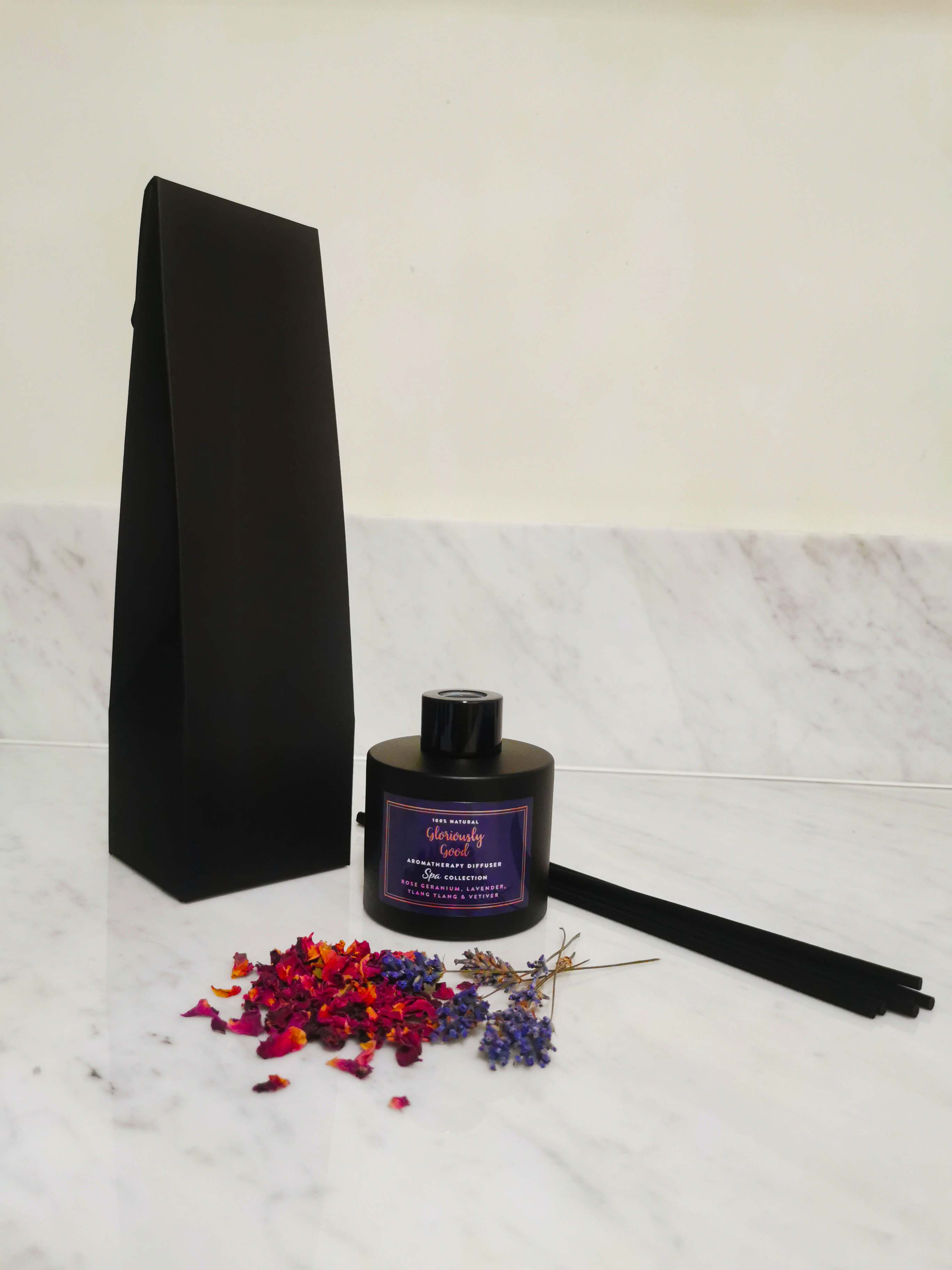Doftpinnar - Rosengeranium, Lavendel, Ylang Ylang & Vetiver