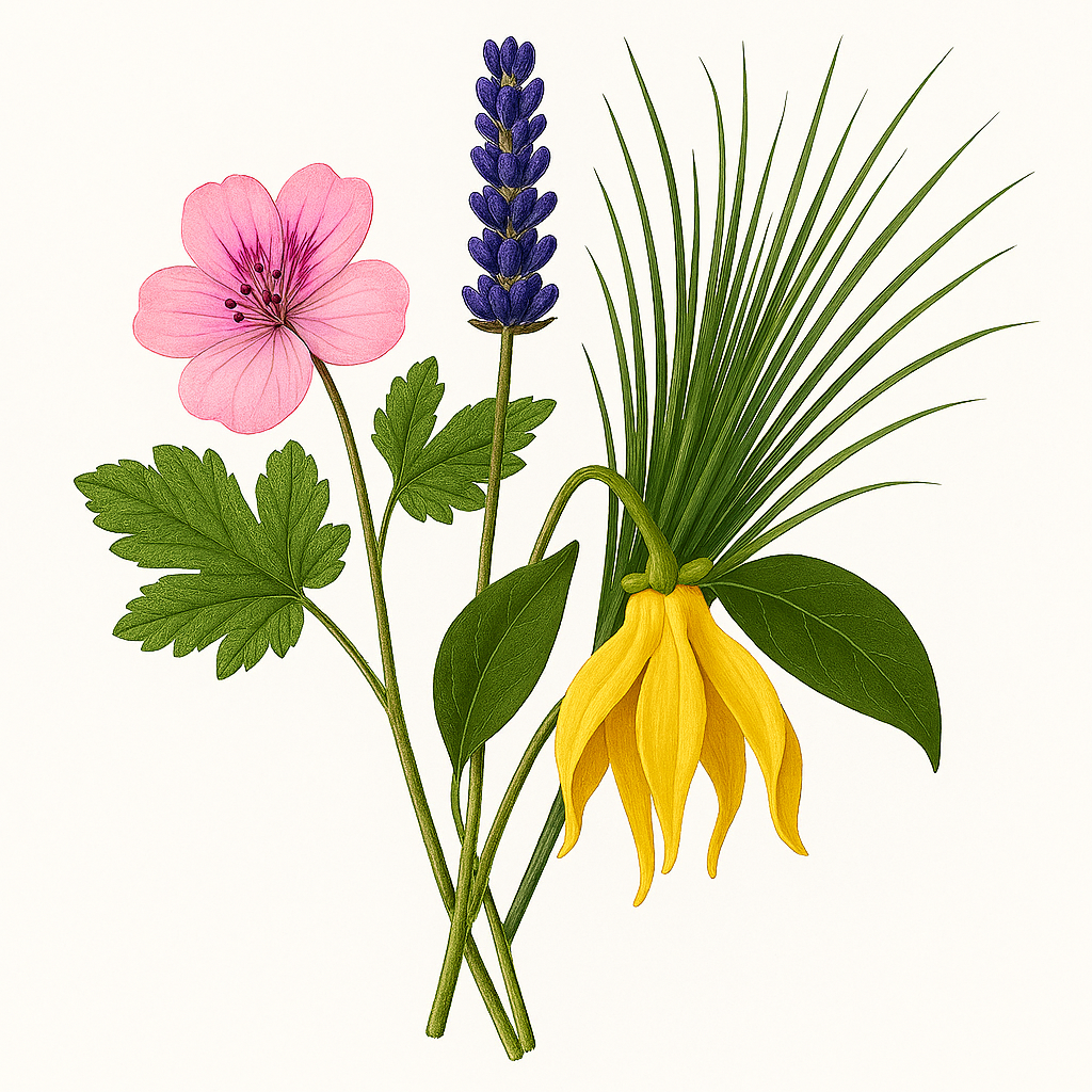 Body Scrub med Döda havssalt – Rosengeranium, Lavendel, Ylang Ylang & Vetiver
