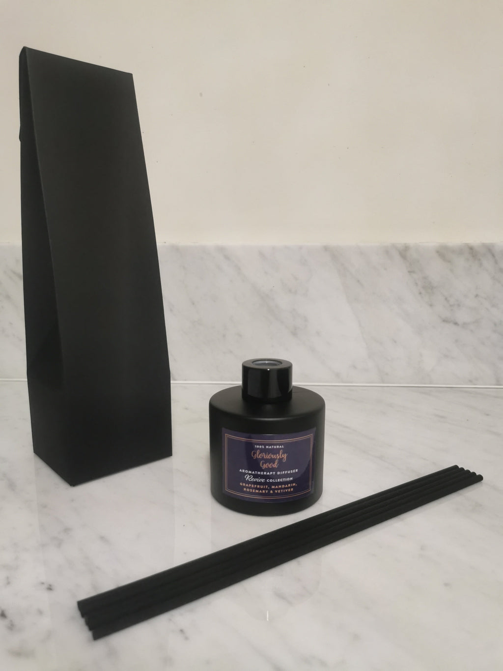 Doftpinnar – Grapefrukt, Mandarin, Rosmarin & Vetiver