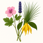 Body Scrub med Döda havssalt – Rosengeranium, Lavendel, Ylang Ylang & Vetiver