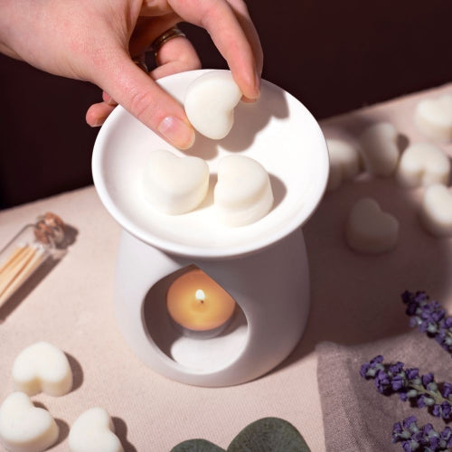 Aromaterapi Smältvaxkakor med Lavendel & Ylang Ylang – Naturligt Doftsatta